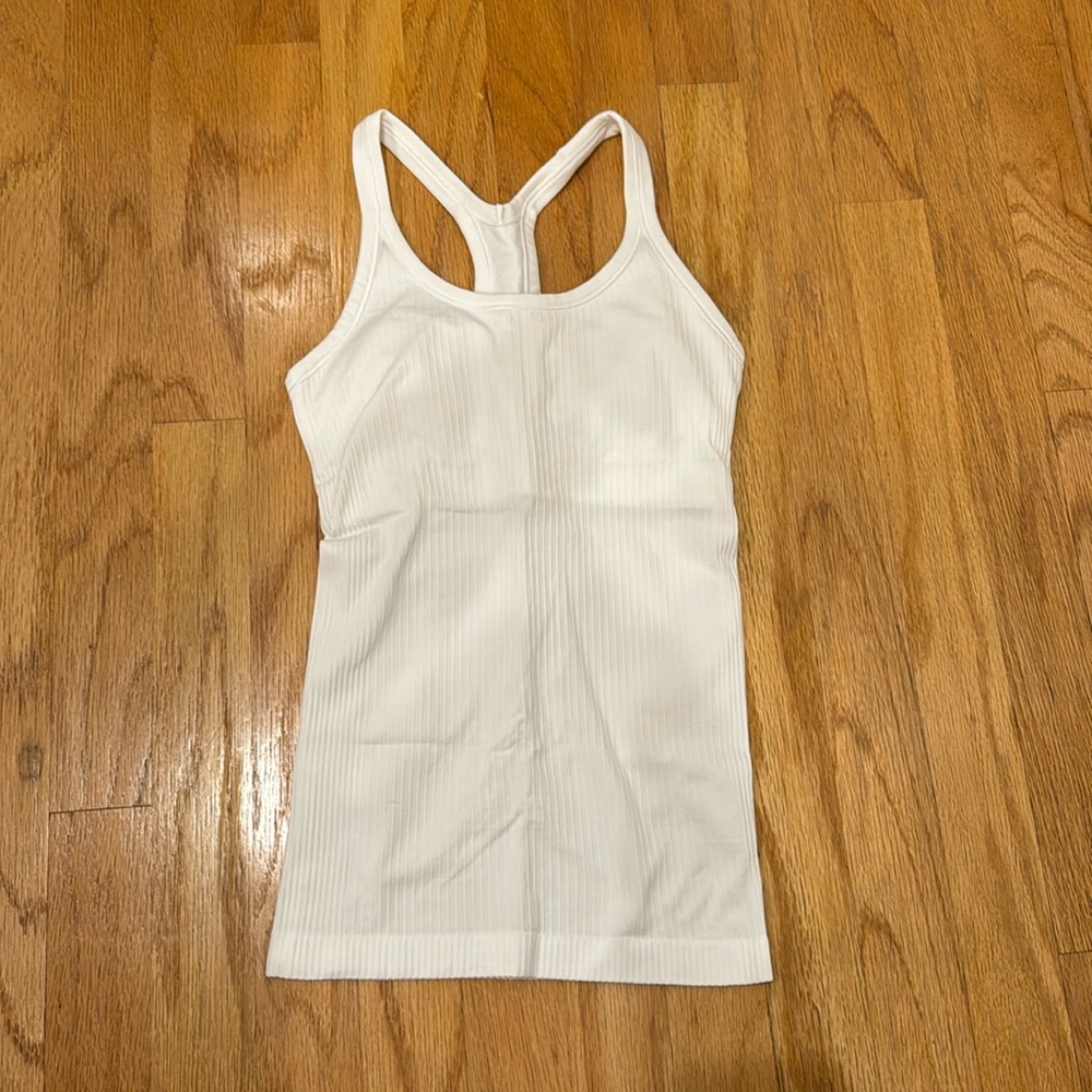 Lululemon Ebb to Street Tank White